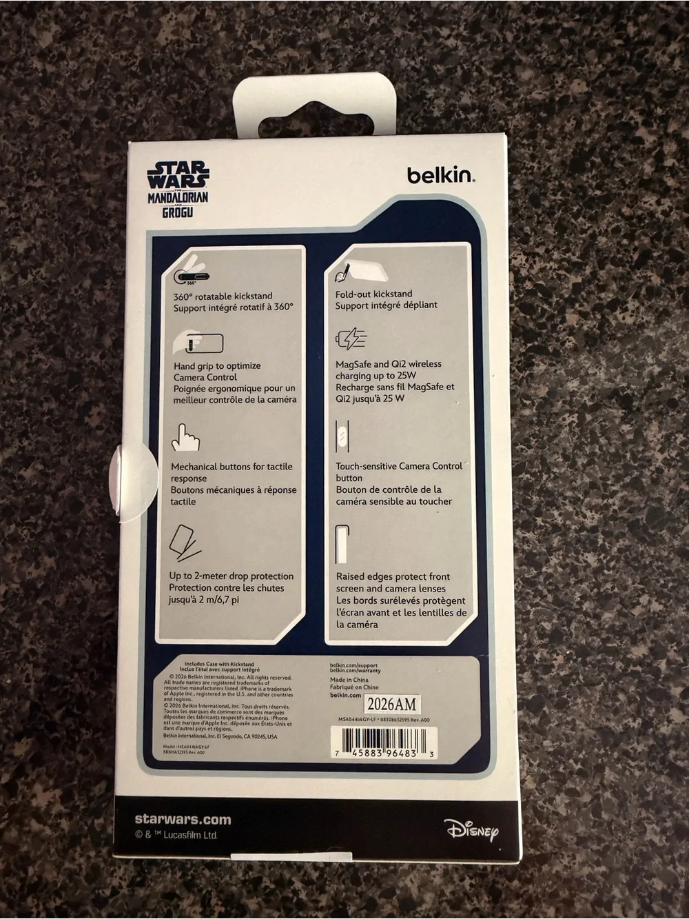 Brand New Belkin Mandalorian & Grogu Phone Case